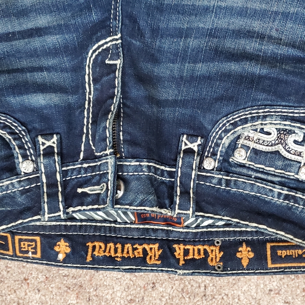 Rock Rival Celinda mid rise boot jeans - Picture 2 of 12